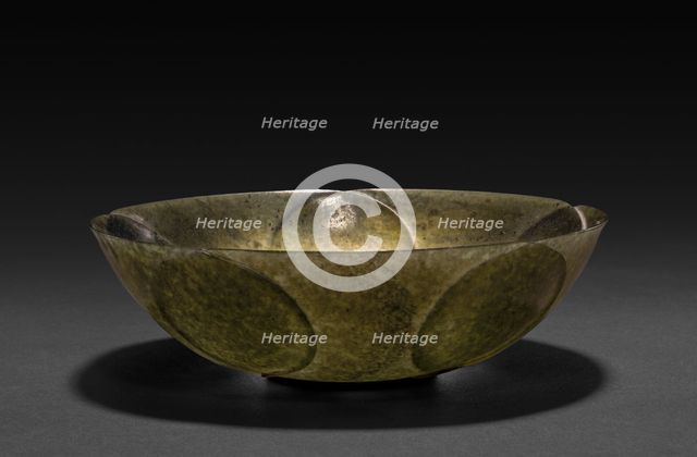 Lotus Bowl, 18th Century or later. Creator: Unknown.