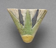 Lotus Blossom Necklace Terminal, c. 1391-1337 BC. Creator: Unknown