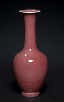 Lotus Petal Vase, 1662-1722. Creator: Unknown