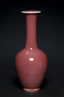 Lotus Petal Vase, 1662-1722. Creator: Unknown