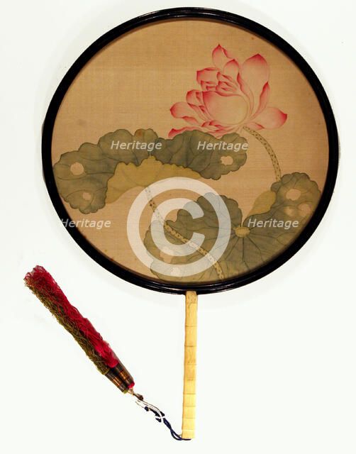 Lotus, Qing dynasty (1644-1911), 19th century. Creator: Unknown.