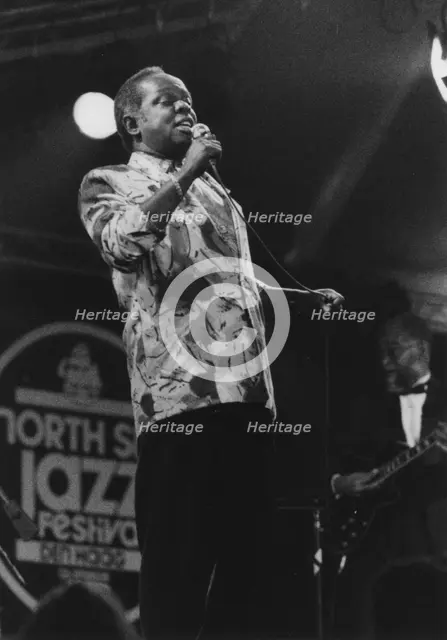 Lou Rawls, North Sea Jazz Festival, 1992. Creator: Brian Foskett.