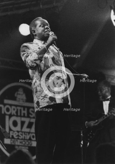 Lou Rawls, North Sea Jazz Festival, 1992. Creator: Brian Foskett.