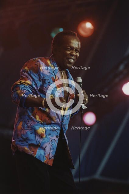 Lou Rawls, North Sea Jazz Festival, Netherlands, 1992. Creator: Brian Foskett.