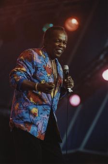 Lou Rawls, North Sea Jazz Festival, Netherlands, 1992. Creator: Brian Foskett