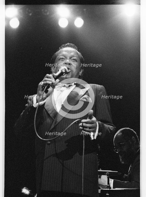Lou Rawls, Royal Albert Hall, 1990. Artist: Brian O'Connor.