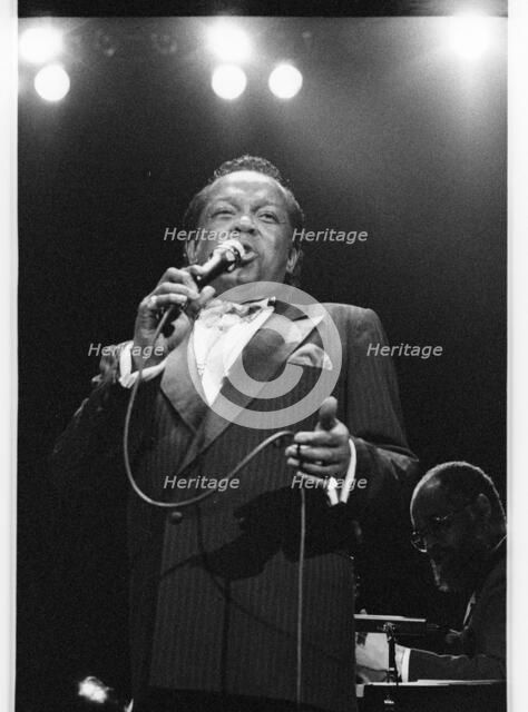 Lou Rawls, Royal Albert Hall, 1990. Artist: Brian O'Connor.