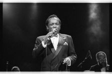 Lou Rawls, Royal Albert Hall, 1990. Artist: Brian O'Connor