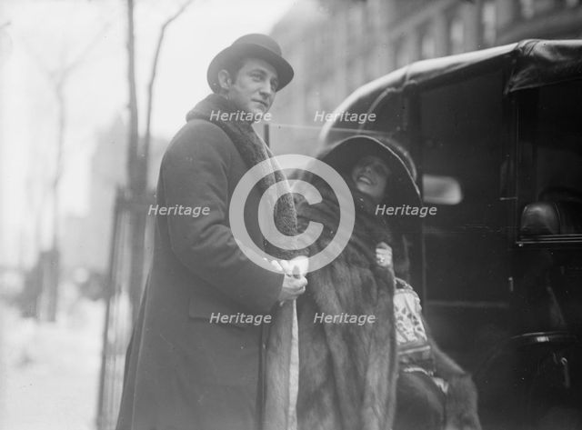 Lou Tellegen and Geraldine Farrar, between c1915 and c1920. Creator: Bain News Service.