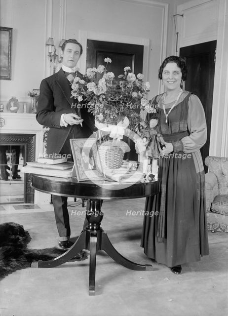 Lou Tellegen & Geraldine Farrar, between c1915 and c1920. Creator: Bain News Service.