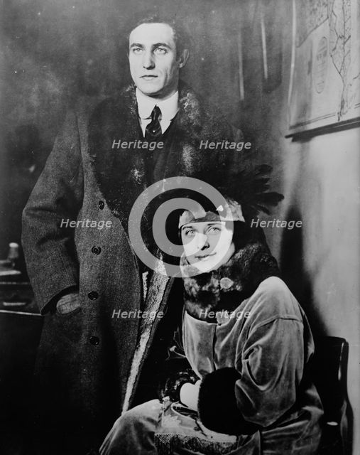 Lou Tellegen & Geraldine Farrar, between c1915 and c1920. Creator: Bain News Service.