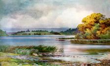 Lough Erne, County Fermanagh, Northern Ireland, 1924-1926.Artist: FC Varley