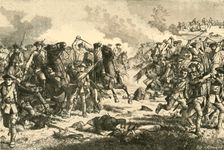 Loudon's Cavalry Charge at Kunersdorf (1759), 1890. Creator: Unknown
