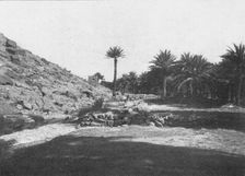 'L'Oued Zousfana pres de Taghit; Afrique du nord 1914. Creator: Unknown