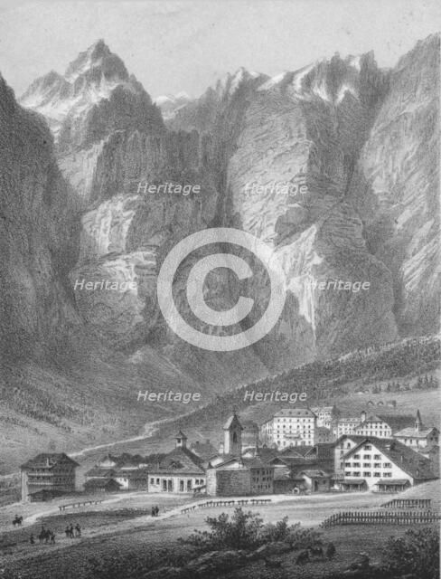 'Louesch (Valais)', 19th century.  Creator: A Cuvillier.