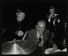 Louie Bellson Bill Berry at the Forum Theatre, Hatfield, Hertfordshire, 7 November 1979. Creator: Denis Williams