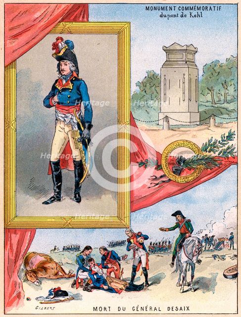 Louis Charles Antoine Desaix, French General and military leader, 1898. Artist: Gilbert