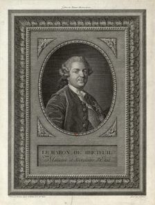 Louis Charles Auguste Le Tonnelier, Baron de Breteuil (1730-1807). Creator: Hubert, François (1744-1809)