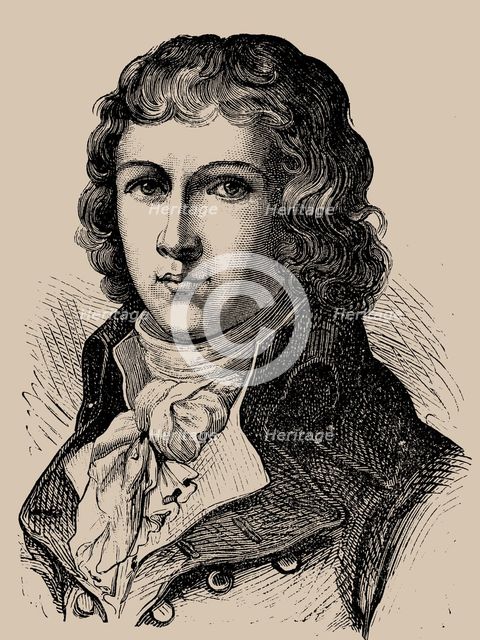 Louis Antoine de Saint-Just (1767-1794), 1889.