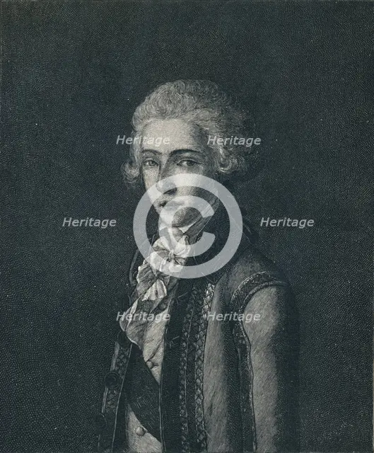 'Louis-Antoine-Henri De Bourbon-Condé', c1800-1804, (1896). Artist: Oscar Grosch.
