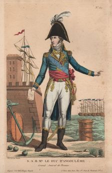 Louis Antoine of France, Duke of Angoulême (1775-1844), ca 1820