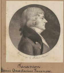 Louis Anastasius Tarascon, 1801. Creator: Charles Balthazar Julien Févret de Saint-Mémin