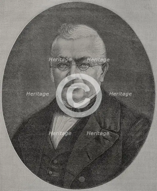 Louis-Adolphe Thiers, (1797-1877), French statesman and historian, 1891. Creator: Unknown.