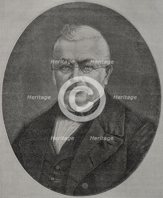 Louis-Adolphe Thiers, (1797-1877), French statesman and historian, 1891. Creator: Unknown.