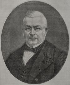 Louis-Adolphe Thiers, (1797-1877), French statesman and historian, 1891. Creator: Unknown