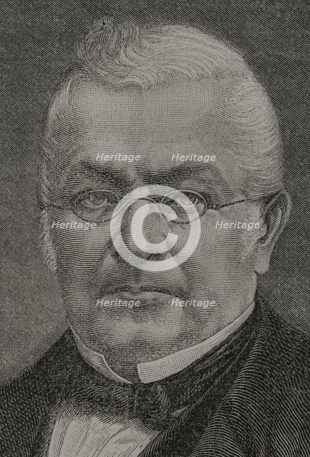 Louis-Adolphe Thiers, (1797-1877), French statesman and historian, (Detail), 1891. Creator: Unknown.