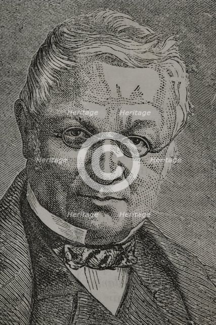 Louis-Adolphe Thiers (1797-1877), French statesman and historian, President...1870.  Creator: Unknown.