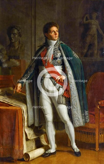 Louis Alexandre Berthier, Prince de Wagram, Duc de Valangin, Prince of Neuchâtel (1753-1815), Marsha Artist: Pajou, Jacques Augustin Catherine (1766-1828)