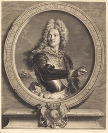 Louis-Alexandre de Bourdon, comte de Toulouse, 1714. Creator: Pierre Drevet