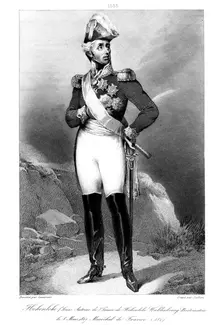 Louis Aloysius, Prince of Hohenlohe-Waldenburg-Bartenstein (1765-1829), Marshal of France, 1839. Creator: Joubert