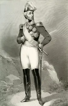 Louis Aloysius, Prince of Hohenlohe-Waldenburg-Bartenstein, 1804, (1839). Creator: Joubert
