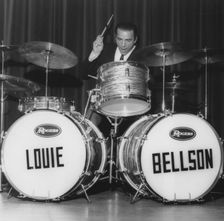 Louis Bellson, London Drum Clinic, 1967. Creator: Brian Foskett