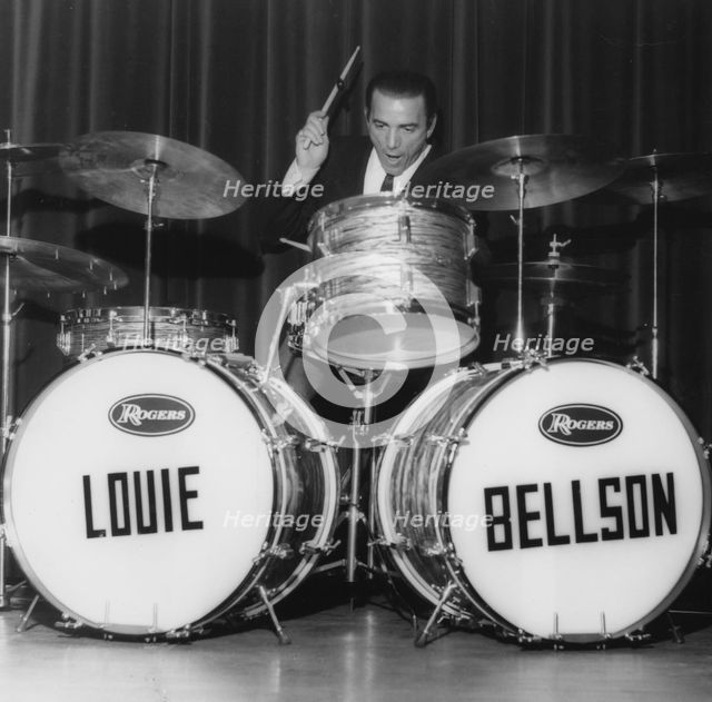 Louis Bellson, London Drum Clinic, 1967. Creator: Brian Foskett.