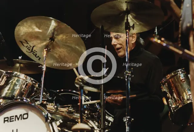 Louis Belson,  Benny Carter's Swing America, North Sea Jazz Festival, Netherlands 1991. Creator: Brian Foskett.