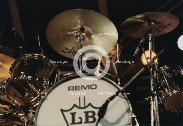 Louis Belson, Benny Carter's Swing America, North Sea Jazz Festival, Netherlands 1991. Creator: Brian Foskett.