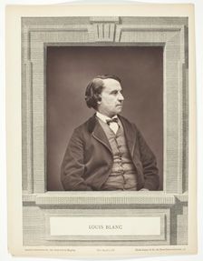 Louis Blanc [French politician and historian], c. 1876/77. Creator: Etienne Carjat