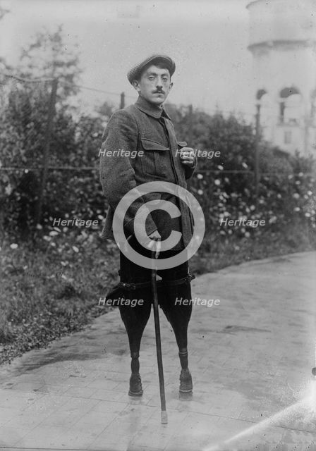 Louis Blin [Monitor, French Cripple School], 17 May 1918. Creator: Bain News Service.