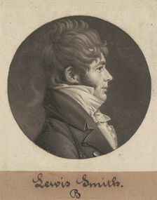 Louis Buchanan Smith, 1804. Creator: Charles Balthazar Julien Févret de Saint-Mémin