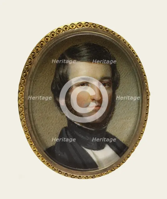 Louis Gaylord Clark, c1840. Creator: Charles Loring Elliott.