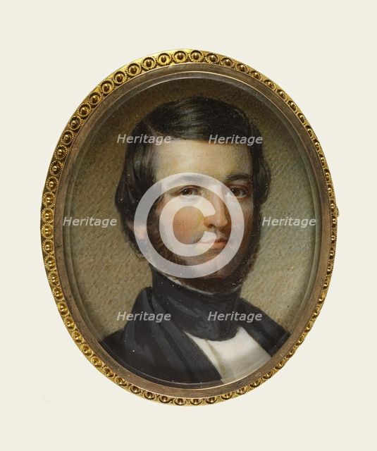 Louis Gaylord Clark, c1840. Creator: Charles Loring Elliott.