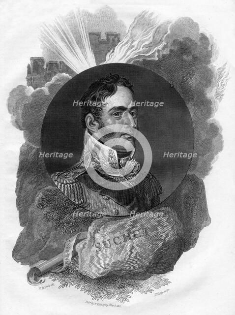 Louis Gabriel Suchet (1770-1826), 1816.Artist: T Wallis