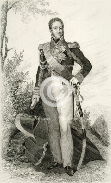 Louis Gabriel Suchet, 1804, (1839). Creator: Contenau.