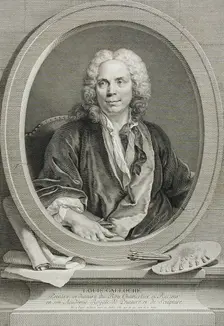 Louis Galloche, 1776. Creator: Johann Gotthard von Müller