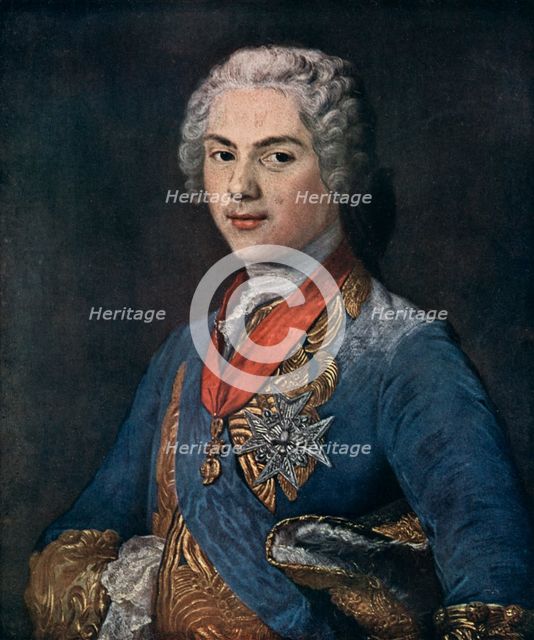 Louis, Dauphin of France (1729-1765), 1910.Artist: Henri de la Tour d'Auvergne