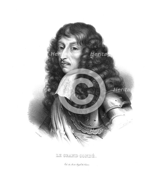 Louis de Bourbon, Prince de Conde, (c1820s). Artist: Zéphirin Félix Jean Marius Belliard.
