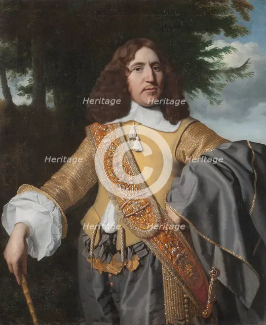 Louis De Geer d.y. 1622-1695, mill owner, 1656. Creator: Bartholomeus van der Helst.